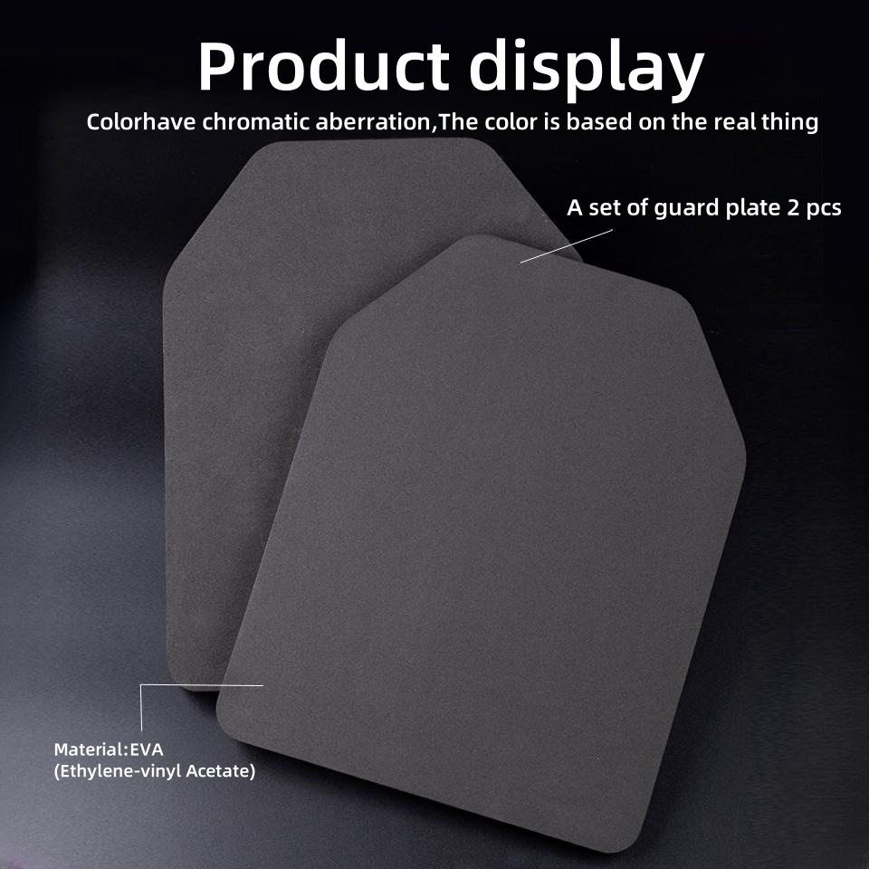 2 stks Airsoft Vest EVA Ballistische Platen Binnenvoering Foam Pads Paneel Beschermende Jacht Plate Carrier Vest Accessoires