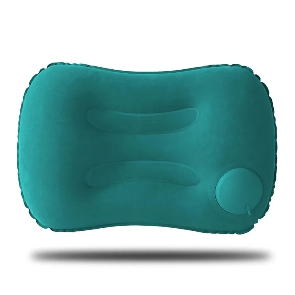Comodo cuscino gonfiabile portatile, cuscino da campeggio, cuscino da piscina, cuscino per auto ultra morbido per supporto lombare e collo