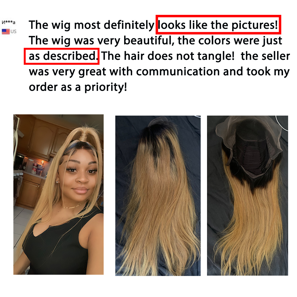 Ombre Mật Ong Tóc Vàng Tóc Giả Hd Ren Mặt Trước Bộ Tóc Giả Ombre Tóc Giả Tóc Vàng Ren Mặt Trước Tóc Nâu Tóc Giả Brasil Remy Thẳng tóc Giả Dành Cho Nữ