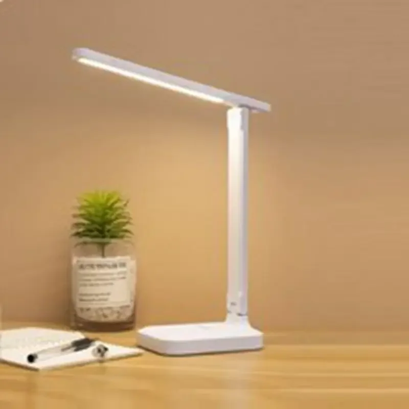 Luz LED para libros, mesa plegable táctil, lámpara de noche, lectura de cabecera, protección ocular, carga USB, luz nocturna, libros de lectura para habitación