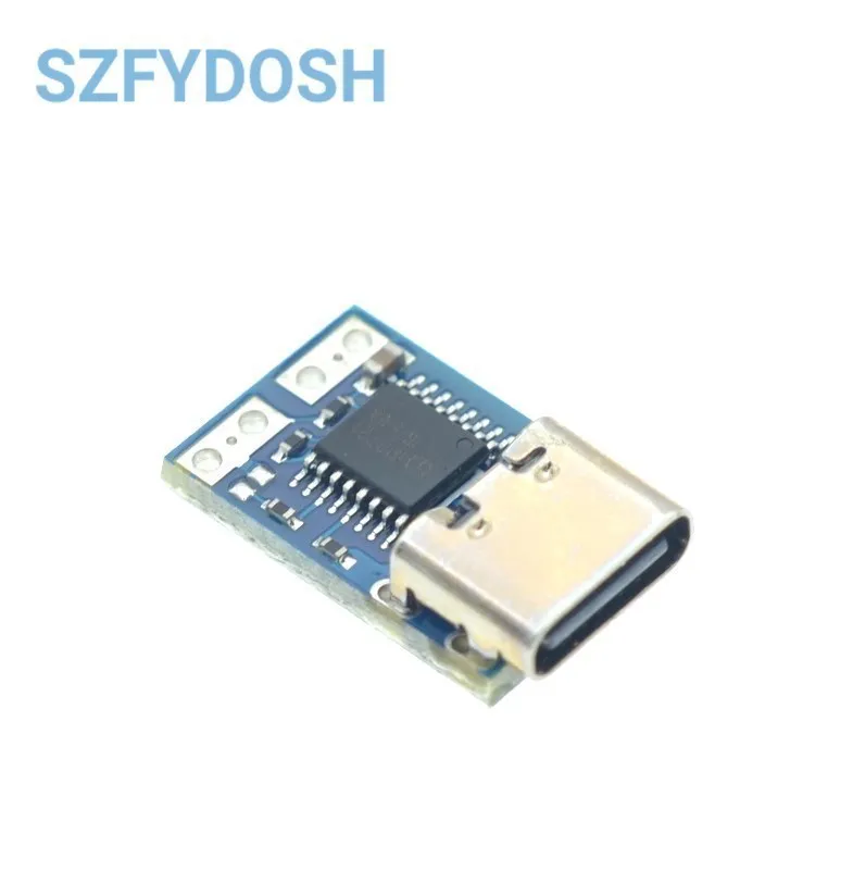 Módulo de señuelo PDC004-PD PD, USB-C PD, 9V, 12V, 15V, 20V, CC, voltaje fijo, módulo disparador de potencia 5A, entrada hembra tipo C para Notebook
