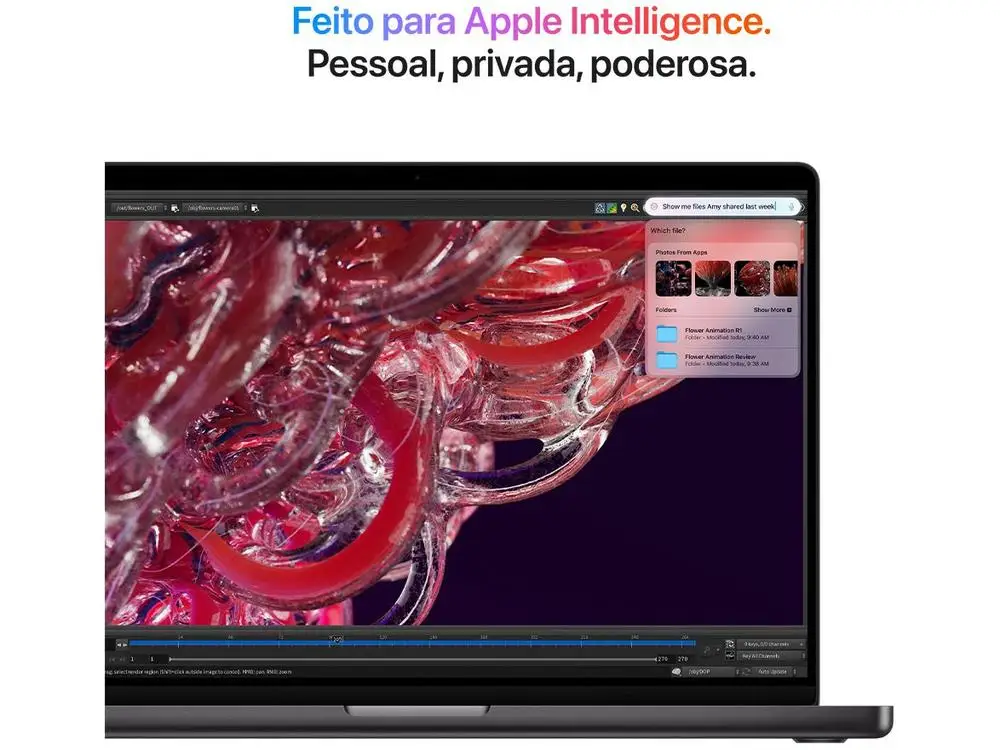 Notebook Macbook Apple Pro 14" M4 16GB RAM SSD 1TB Prateado