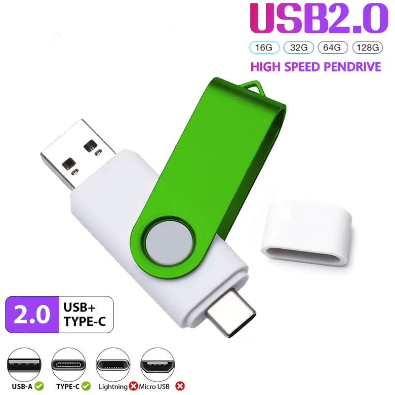 Высококачественный USB-флеш-накопитель 128 МБ, 256 МБ, 1 ГБ, 2 ГБ, бесплатный индивидуальный логотип, флэш-накопитель, 4 ГБ, реальная емкость, U-диск Cle Usb 8G 32G