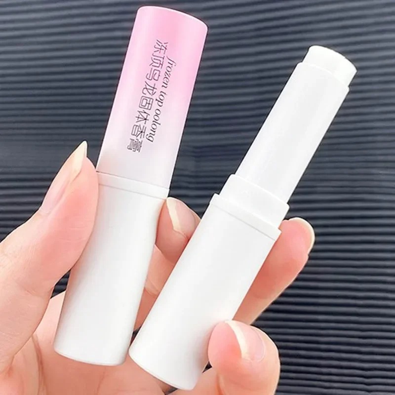 Silver Solid Perfumes Balm Men Women Light Fragrances Long Lasting Natural Fresh Deodorant Perfume Portable Mini Body Solid Balm