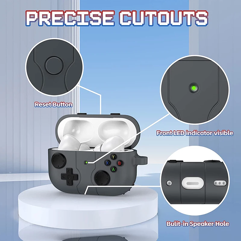 2022 New Case For Airpods Pro 2 3D Gamepad Gameboy Earphone Accessories Soft Protector Case Cover For Airpods 1/2/3 2021