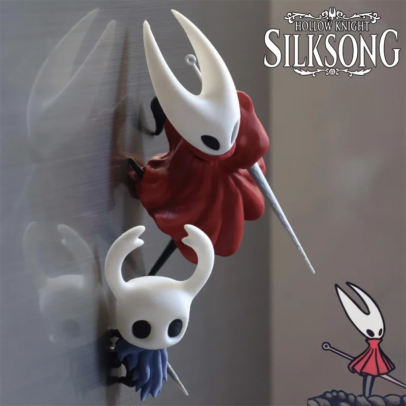 Игра Hollow Knight: Silksong Hornet, кукла для косплея, фигурка из смолы, модель, настольный орнамент, аксессуары, магнит на холодильник, опора