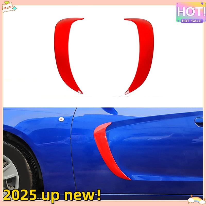 Aberturas de barbatana de pá para guarda-lamas lateral da porta dianteira de qualidade superior para Dodge Charger 2015-2021