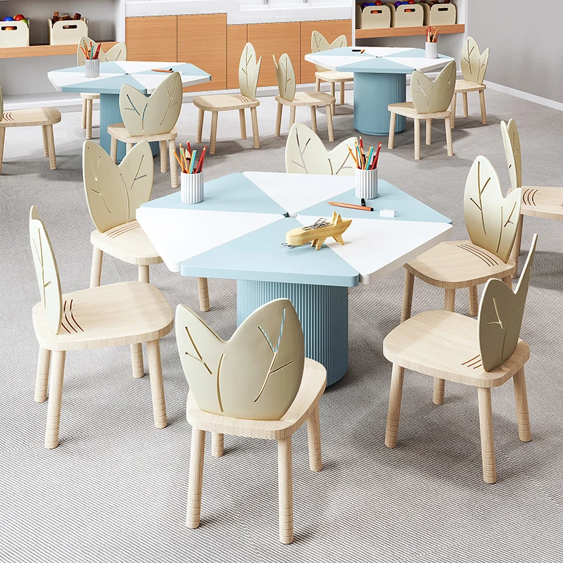 Elementary School Student Chair Supplies Children's Desk Kids Study Table Tables Child Bedside Office Room Furniture Boy