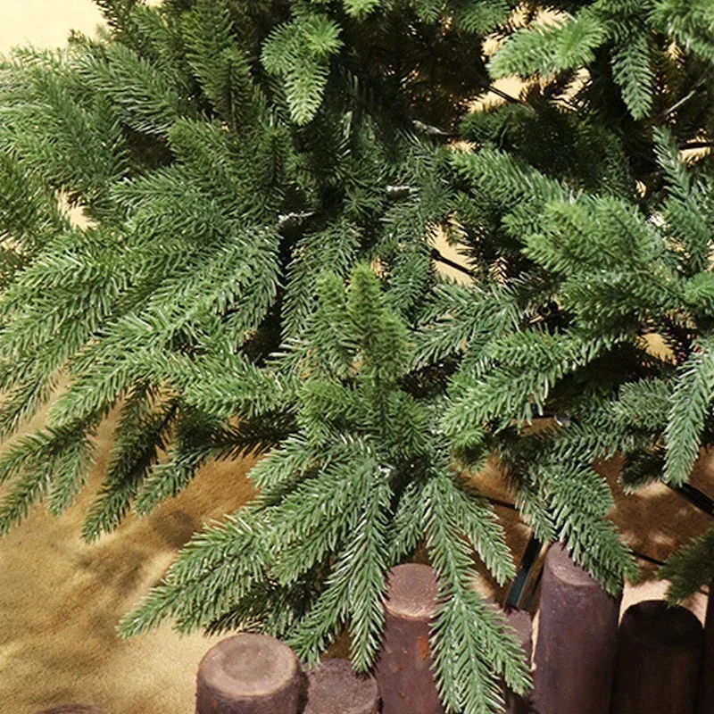 PE Artificial Christmas Tree Premium Luxury Encryption Large Green Xmas Tree Pines Home Party Decoration New Year Ornaments 2024