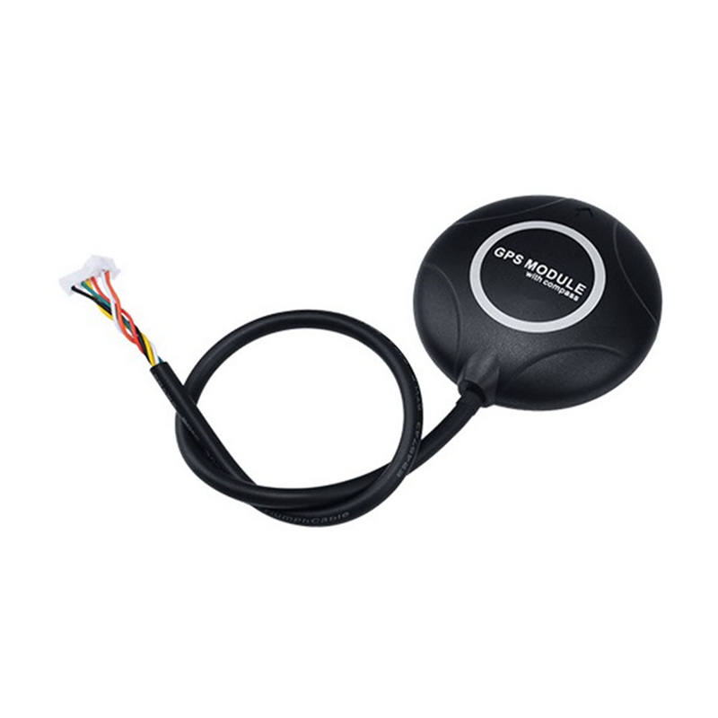 1 Uds. Módulo GPS controlador de vuelo de NEO-M8N con brújula integrada motor M8 PX4 TR negro NEO-M8N módulo GPS para Dron GPS