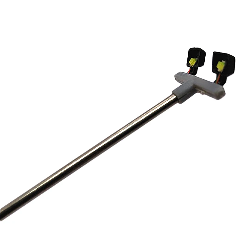 10Pcs 2Led lampione 1:100 scala Ho lampione scenario Mini lampione per tavolo sabbia modello 2