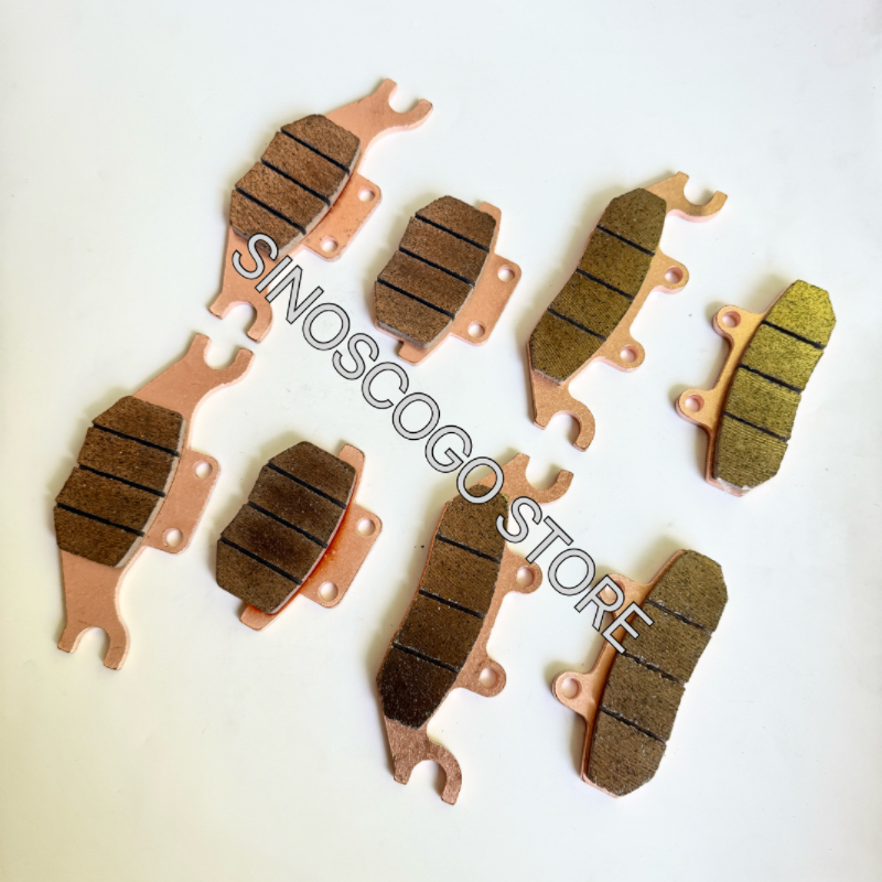 ODES ATV Pastilhas de freio dianteiro traseiro sinterizado 8 peças para Odes 650 800 900 1000 Pathcross Troxus Dune UTV Quad 15106010060 15106010080