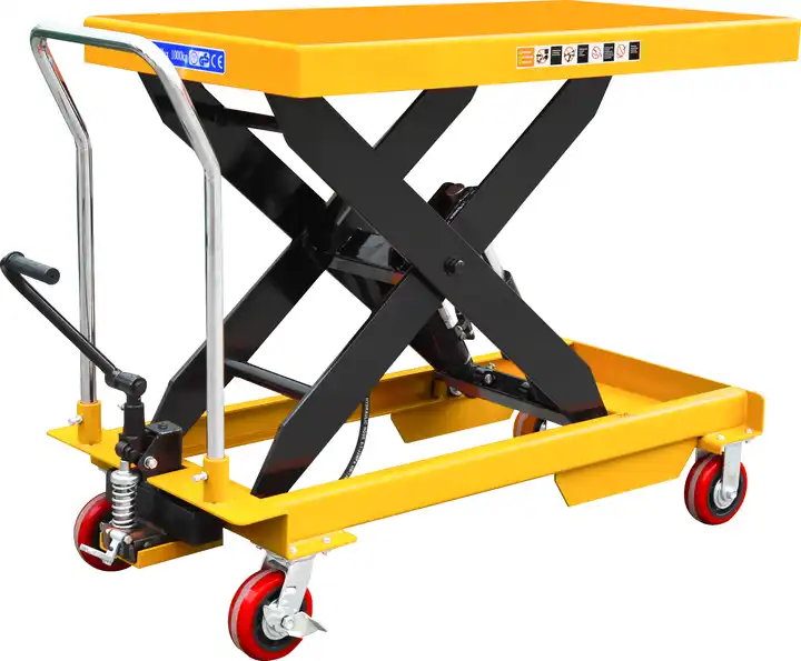 Everlift-手動油圧リフトテーブル、作業プラットフォーム、300kg、500kg、1000kg、はさみ、高架作業プラットフォーム