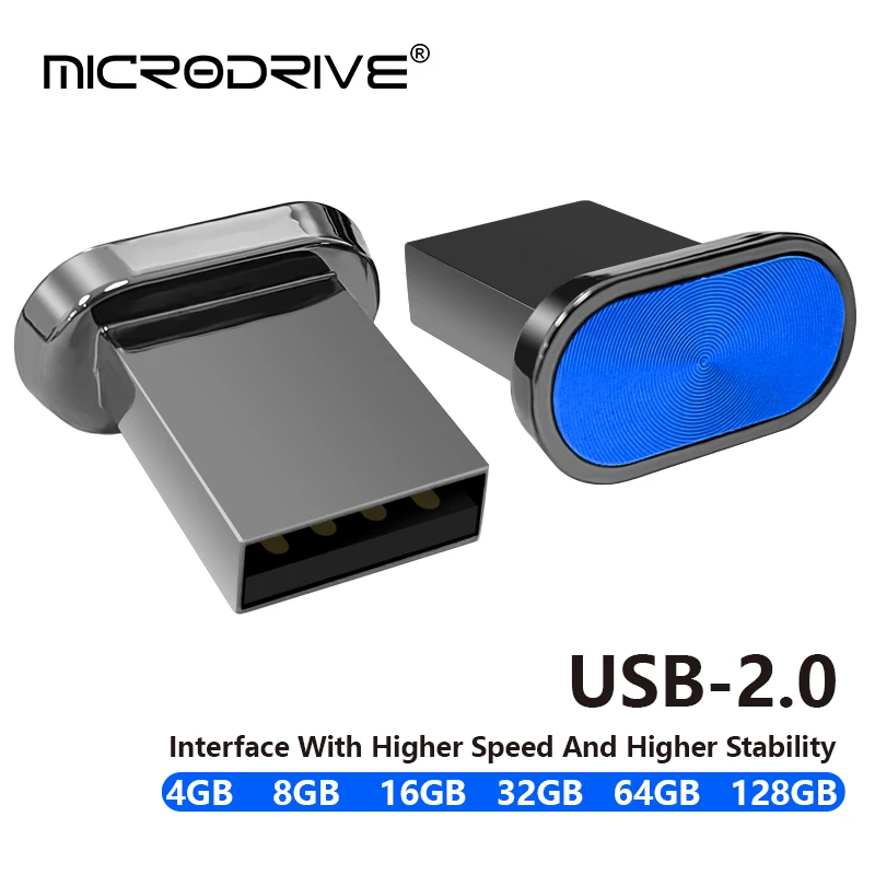 Super Mini USB Flash Drive Waterdichte Pendrive 64GB 32GB 16GB 8GB 4GB Real Capaciteit USB Memory Stick Thumbdrive