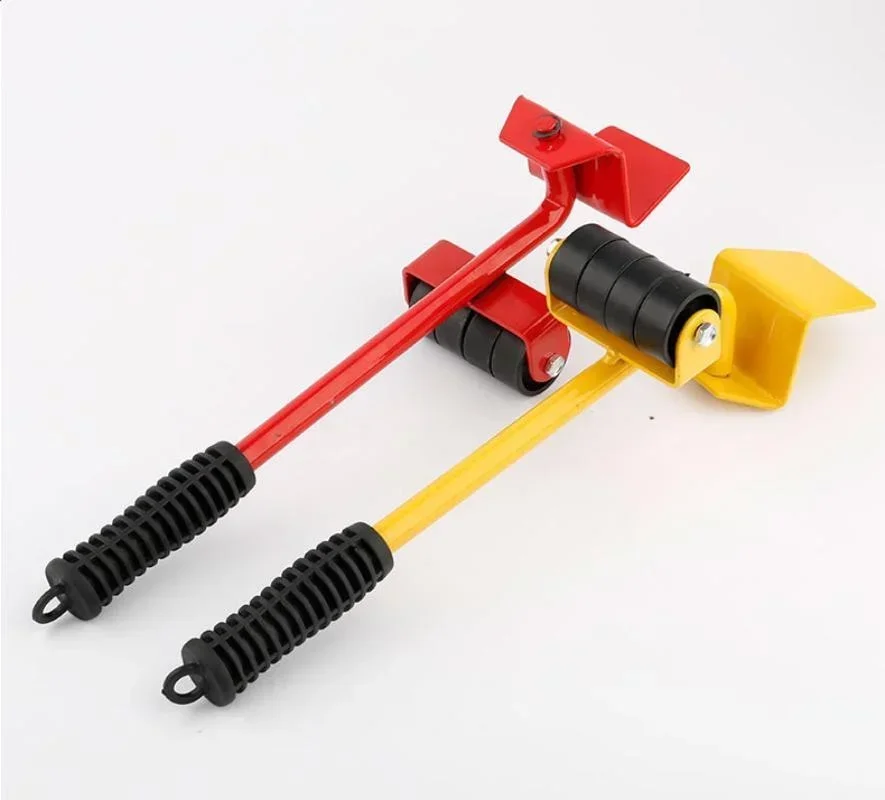 5pcs/Set Heavy Furniture Lifter Movers Tool Household Sharp Tool Furniture Shifter Bed Shifter Heavy Object Mover