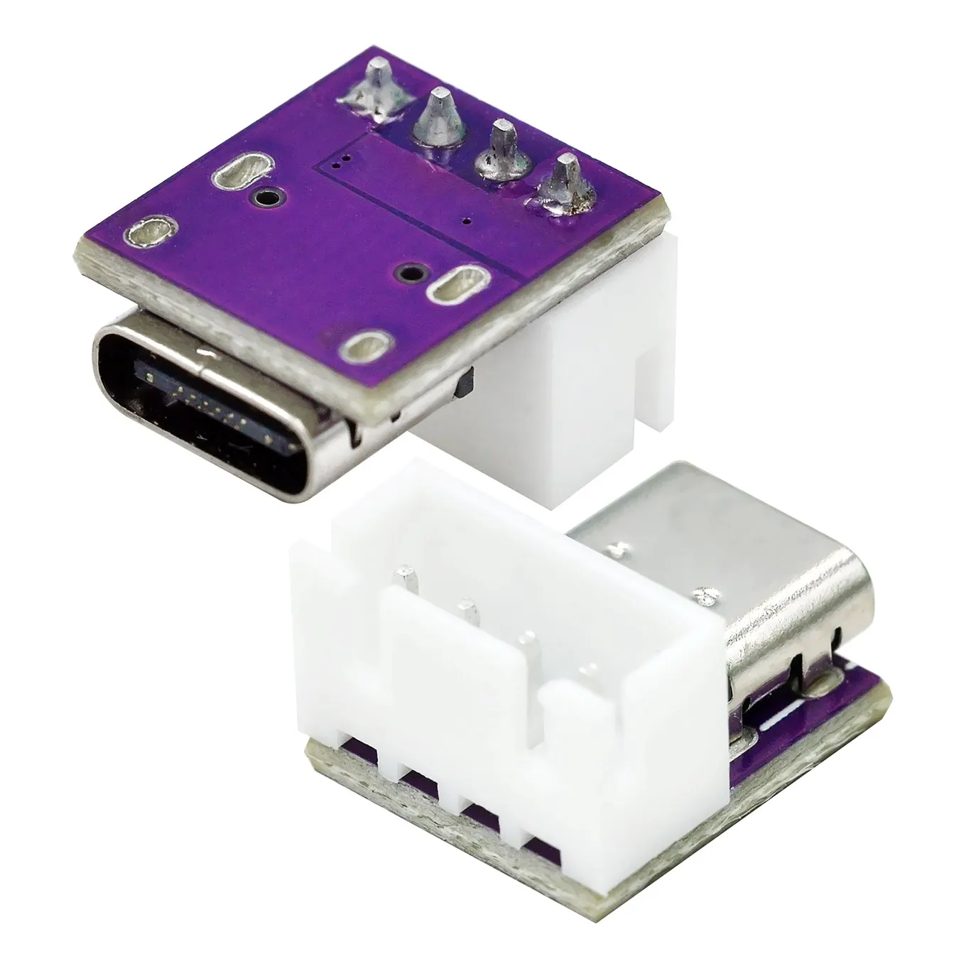 USB3.1 16P ถึง2.54บอร์ดตัวแปลงกำลังสูงในปัจจุบันจะถูกแทรกทั้งสองด้านของ papan ujian ฐานแม่ TYPE-C