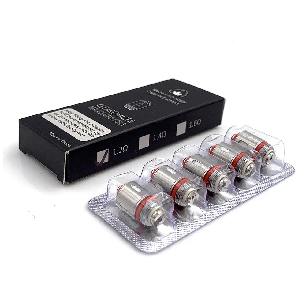 30/50 Uds Q16 P16A bobina 1,2/1,4/1,6ohm bobina de algodón orgánico japonés para JUSTFOG Q16 Q14 S14 G14 C14 Kit de inicio de atomizador