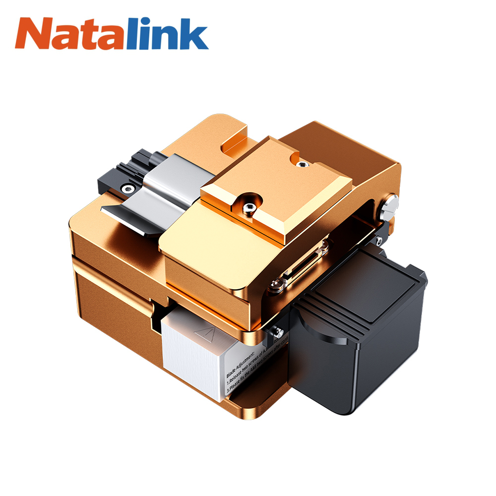 Natalink Fiber Optic Cleaver Light Optical Fiber Fusion Splicer Schneidmesser Hochpräziser FTTH Fiber Cold Connection Cutter