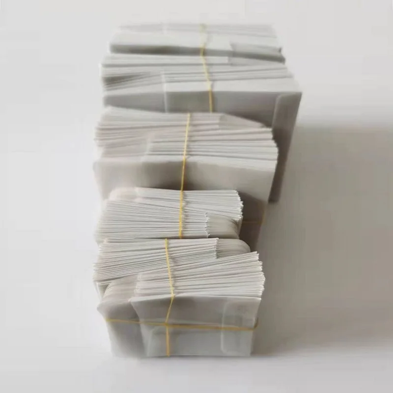 50 pçs/lote translúcido mini envelope saco de armazenamento de jóias para cartão brinco colar sacos de embalagem de presente casamento envelopes