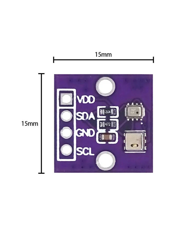 AHT20 + BMP280 Modulo pressione aria umidità temperatura Sensore digitale temperatura umidità e pressione aria ad alta precisione