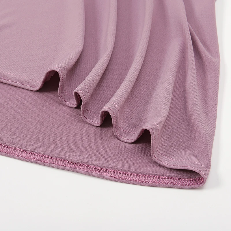 Lenço hijab muçulmano de cânhamo instantâneo, turbante abaya para mulheres islâmicas, envoltório de cabeça pronto para usar hijabs, capa de pescoço sem pino, turbantes