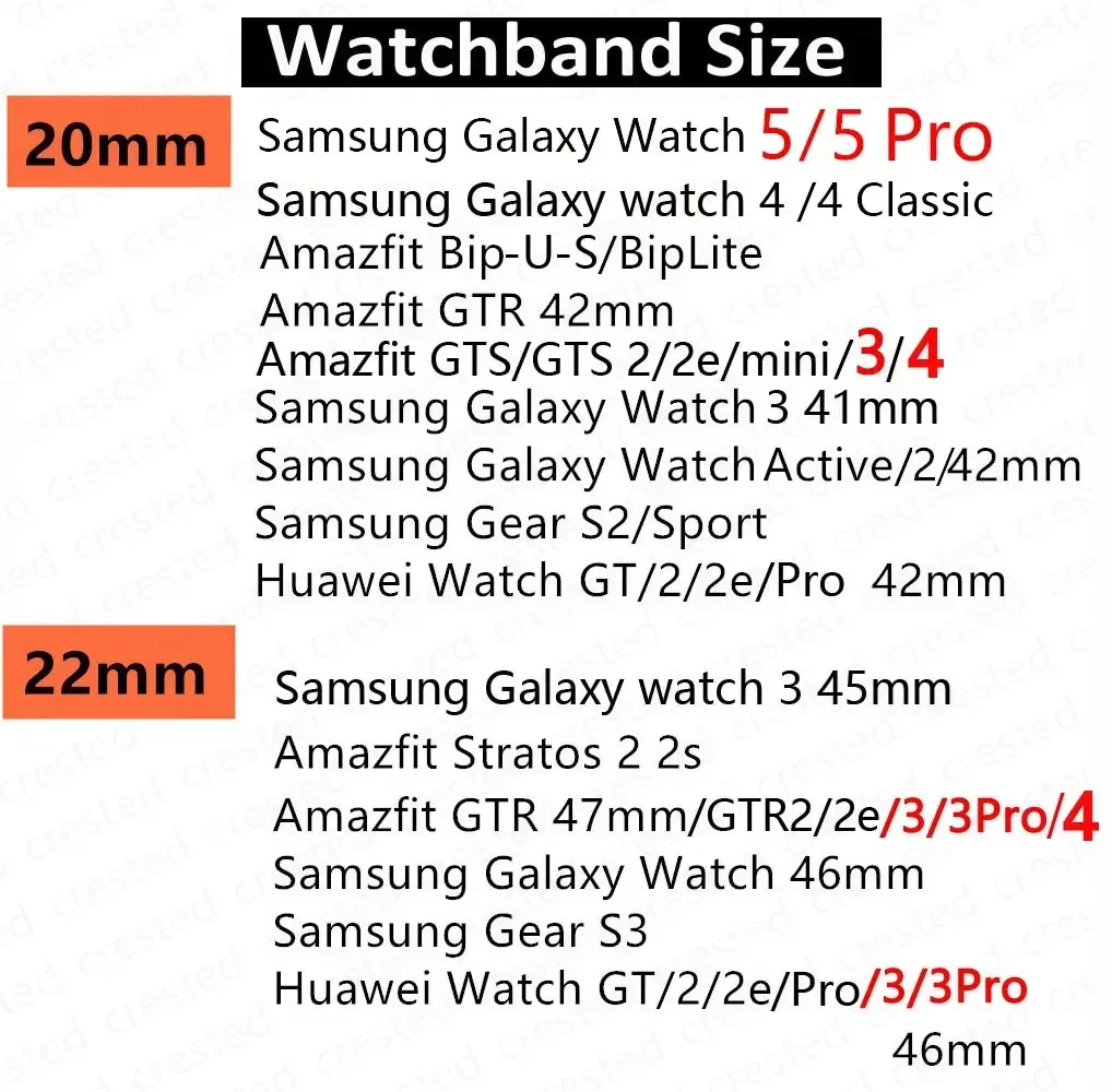 สายสำหรับ Samsung Galaxy Watch 4/5/6 CLASSIC/5 Pro 45mm 47mm 43mm 44mm สายรัดข้อมือไนลอน Correa huawei Huawei GT 2E 3 22mm 20mm