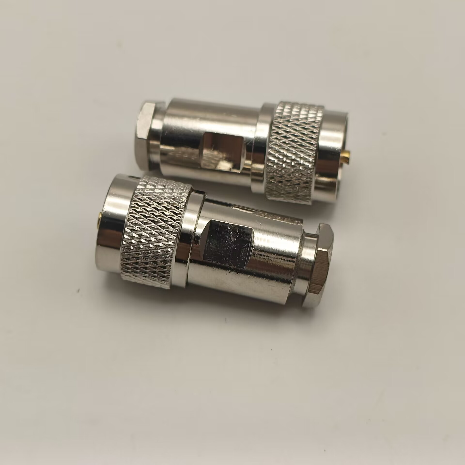 1pce Stecker UHF PL259 Stecker Klemme RG58 RG142 LMR195 RG400 Kabel Gerade Adapter