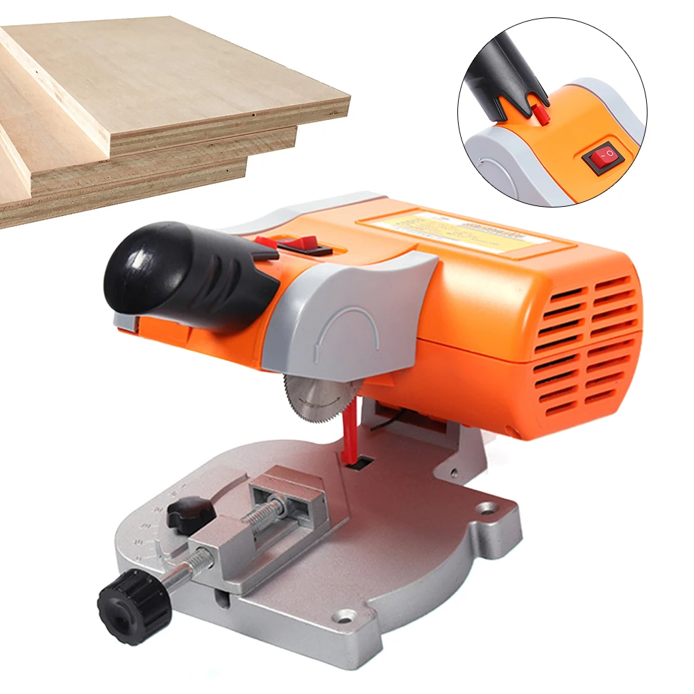 Machine de découpe 7800r/Min, Mini scie à onglet, Table Miniature 90W, outil de coupe à 45 degrés