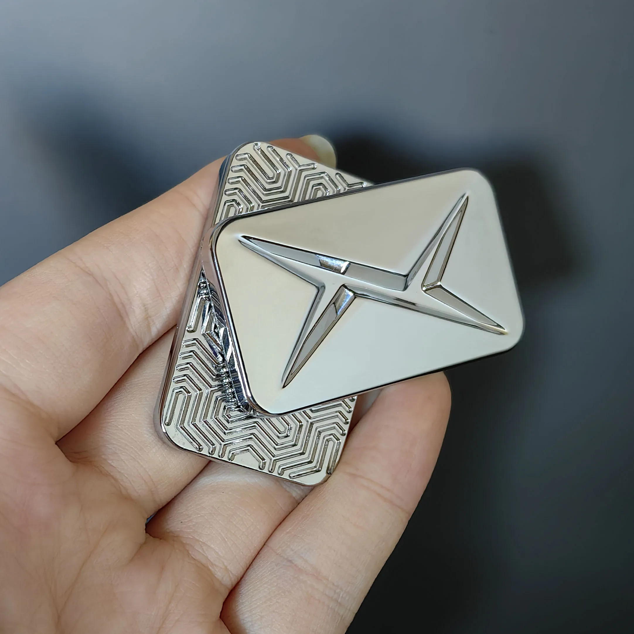 EDC Fidget Sliders Slider Metall Fidget Toys Stressabbau für Erwachsene Magnetisches Metall Infinite Fidget