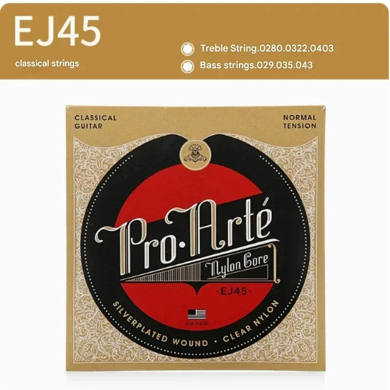 Cuerdas para guitarra folk/clásica/acústica/eléctrica/bajo: duraderas, de tono brillante, suaves y duraderas para todos los esti