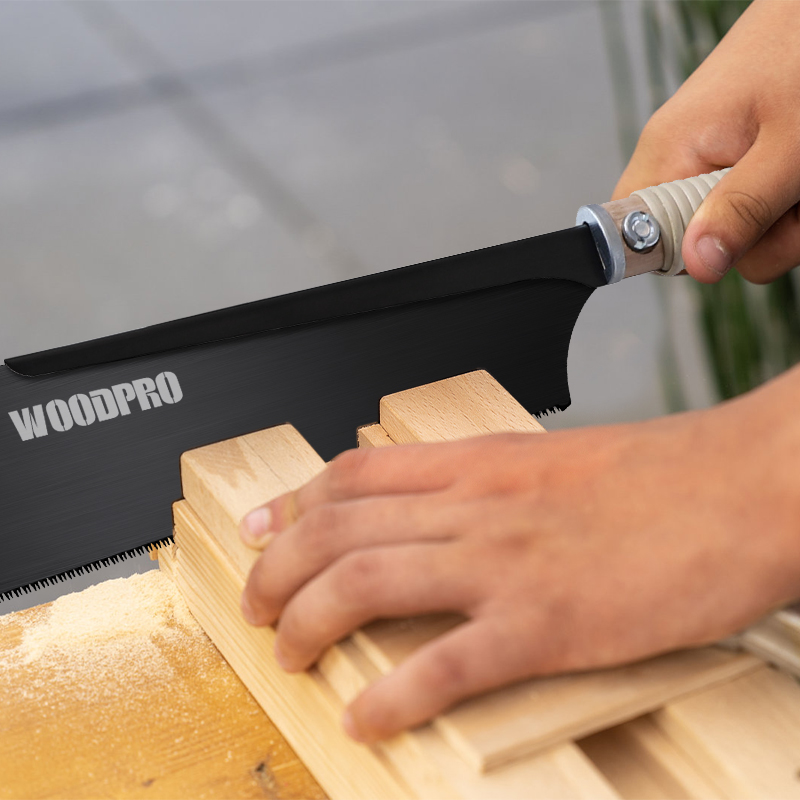 Japanese Pull Saw Set 6 Inch Double-Sided Small Pull Saw 17/6-10 TPI Double Edge Saw 17 TPI Single Edge Saw for Wood PVC Pipe