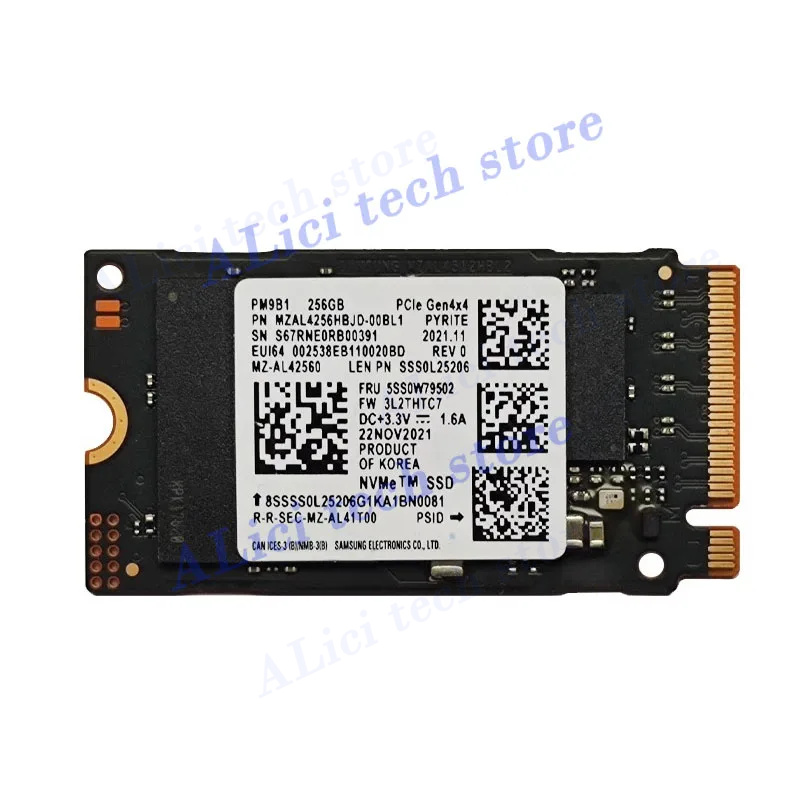 SSD Original para Samsung PM9B1 256G/512G 2242 M.2 PCIE4.0 NVME portátil de escritorio SSD unidad de estado sólido