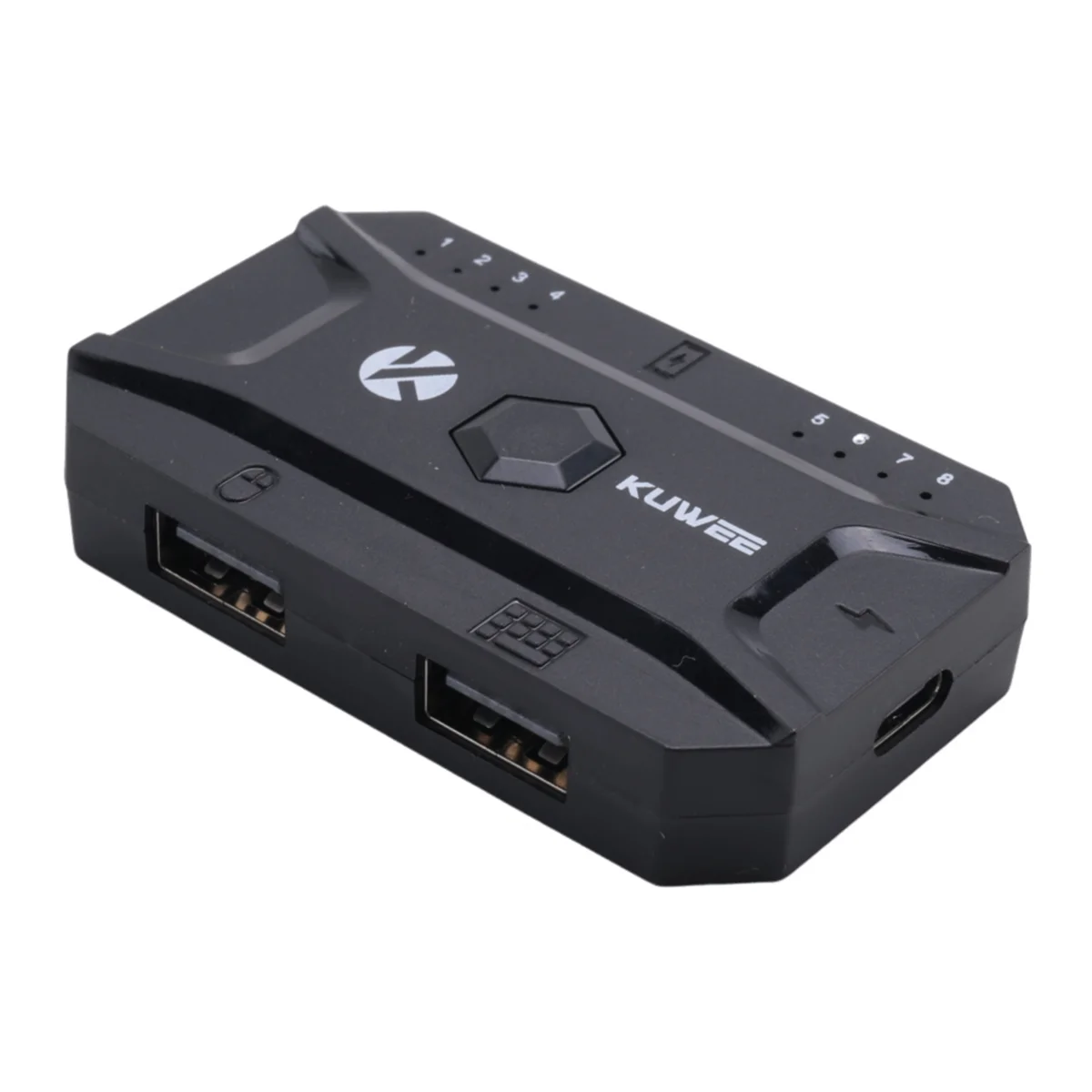 Bluetooth Hub USB 5,0 Konverter Kabel Tastatur & Maus zu Wireless Hub Adapter Unterstützung 8 Geräte für Tablet,Laptop, Handy