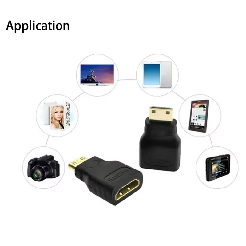 WODEXUN 3 In1 HDTV ケーブル ミニマイクロアダプター HD コネクタ 1 メートル 1.5 メートル HD 高品質互換性 PS3 HDTV DVD XBOX に適しています