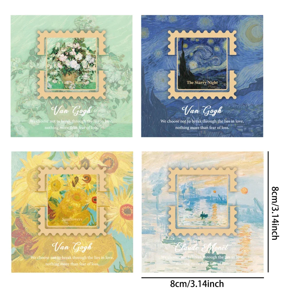 Marcapáginas de Metal dorado con pintura Vintage, forma de borde ondulado cuadrado, regalos de agradecimiento para escritores, profesores, amigos, amantes de los libros, 1 ud.