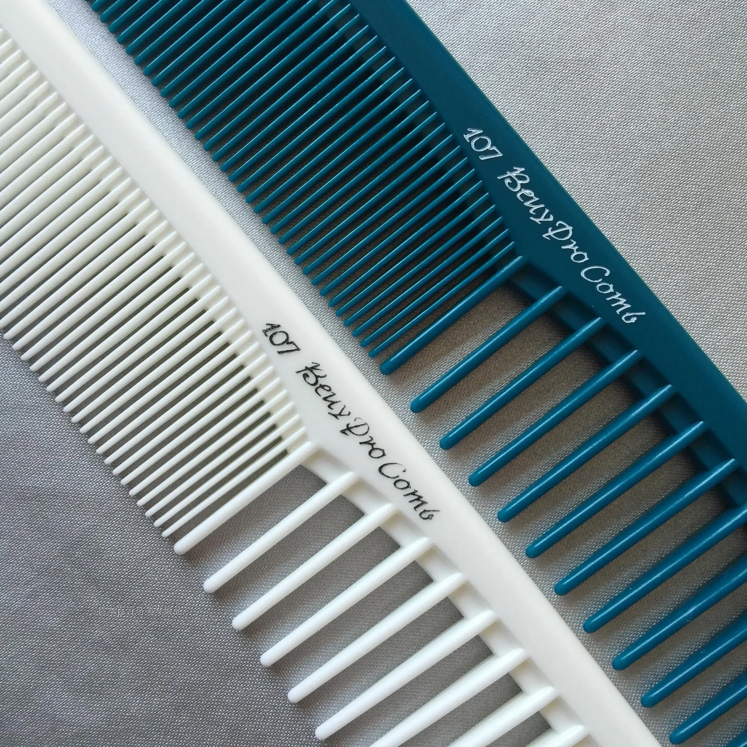 Escova profissional de corte de cabelo, pente antiestático de cabeça plana, pente fino, ferramentas de salão de beleza, barbeiro, acessórios de cabelo