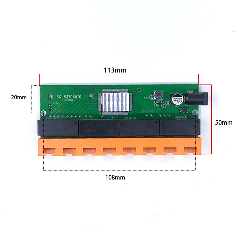 Поо Новая модель 5/8 портов гигабитный коммутатор Настольный RJ45 Ethernet коммутатор 10/100 Мбит/с Lan гигабитный коммутатор rj45 tp-link