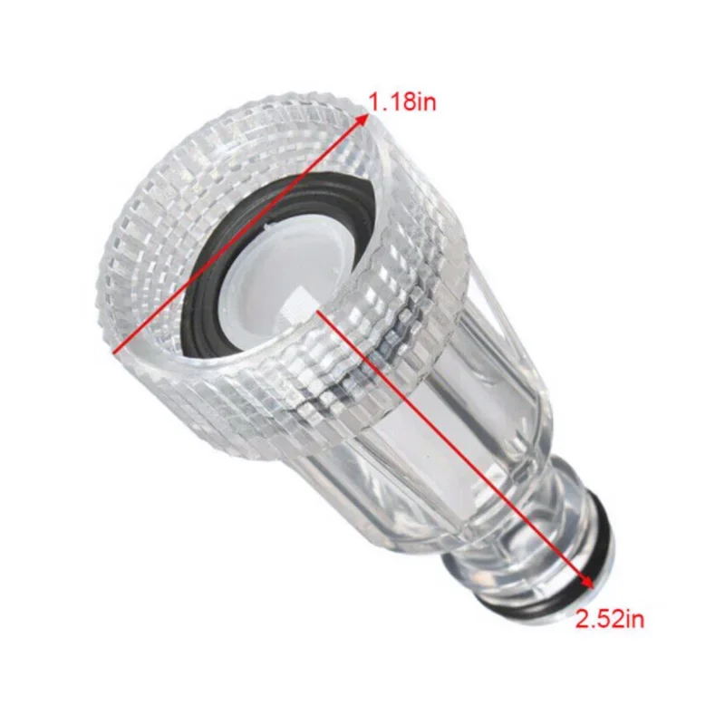 3/4 "เครื่องฉีดน้ําแรงดันสูงกรองน้ํา Inlet Connector เปลี่ยนเครื่องมือปั๊มน้ําท่อเข้าสวนท่อสําหรับ Garden Adapter