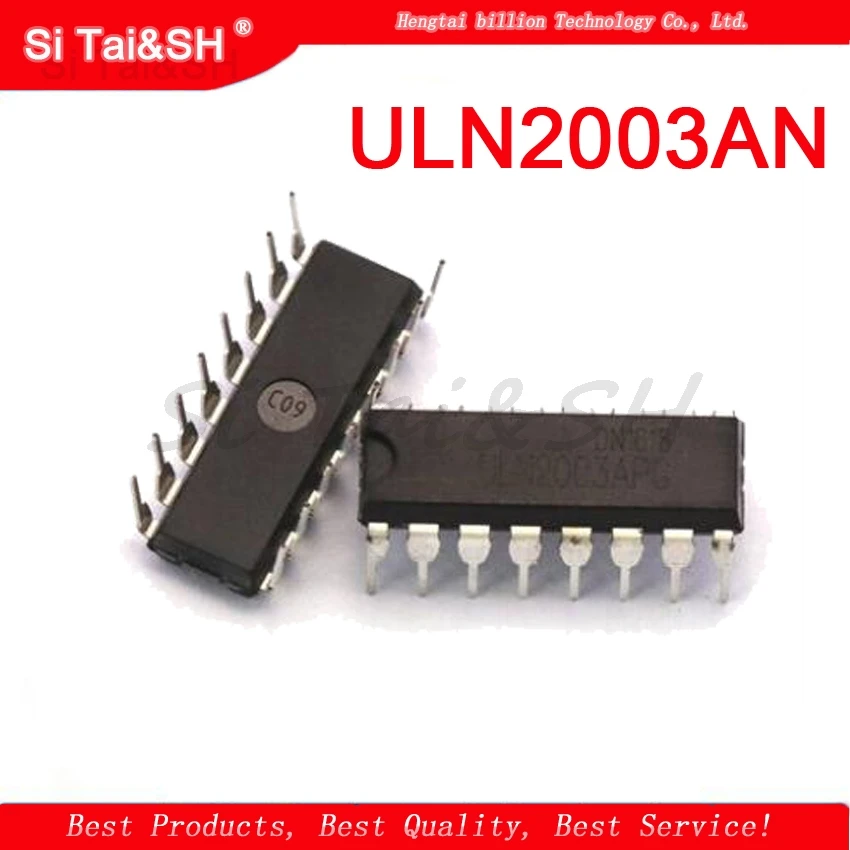 10 unids/lote ULN2003AN ULN2003ANSR UNL2003 nuevo sistema de datos original