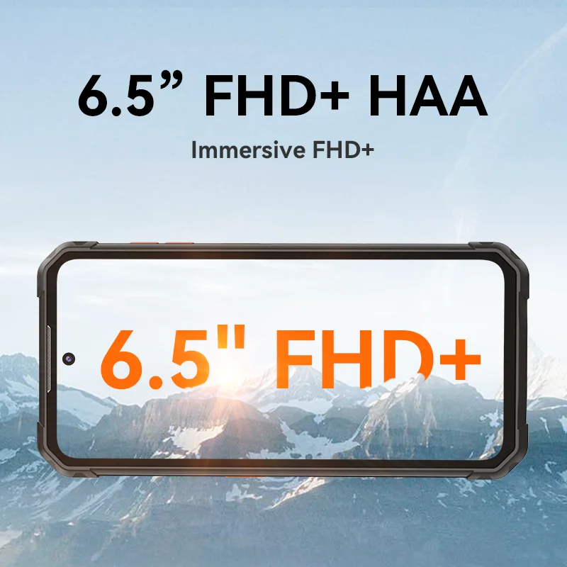 IIIF150 B2 6.5&quot;FHD+ Display Rugged Phone Night Vision 10000mAh 48MP Camera Android13 12GB(6+6 Extended) 256GB Ultra-thin Rugged