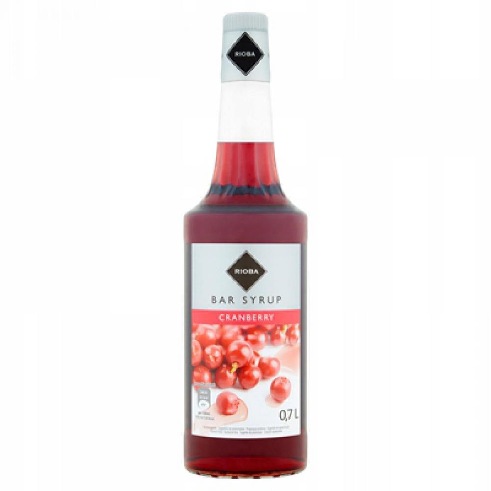 Cranberry Barkeeper Sirup 700ml - Rioba