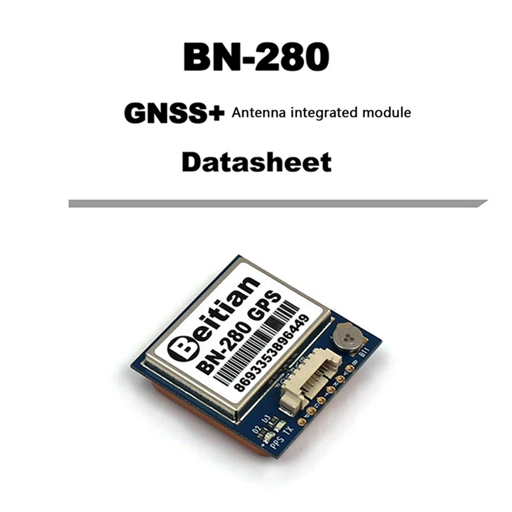 GPS-Modul bn280 GPS Glonass Beidou 5V ttl Level für RC Langstrecken-Fpv-Renn drohnen flugzeug