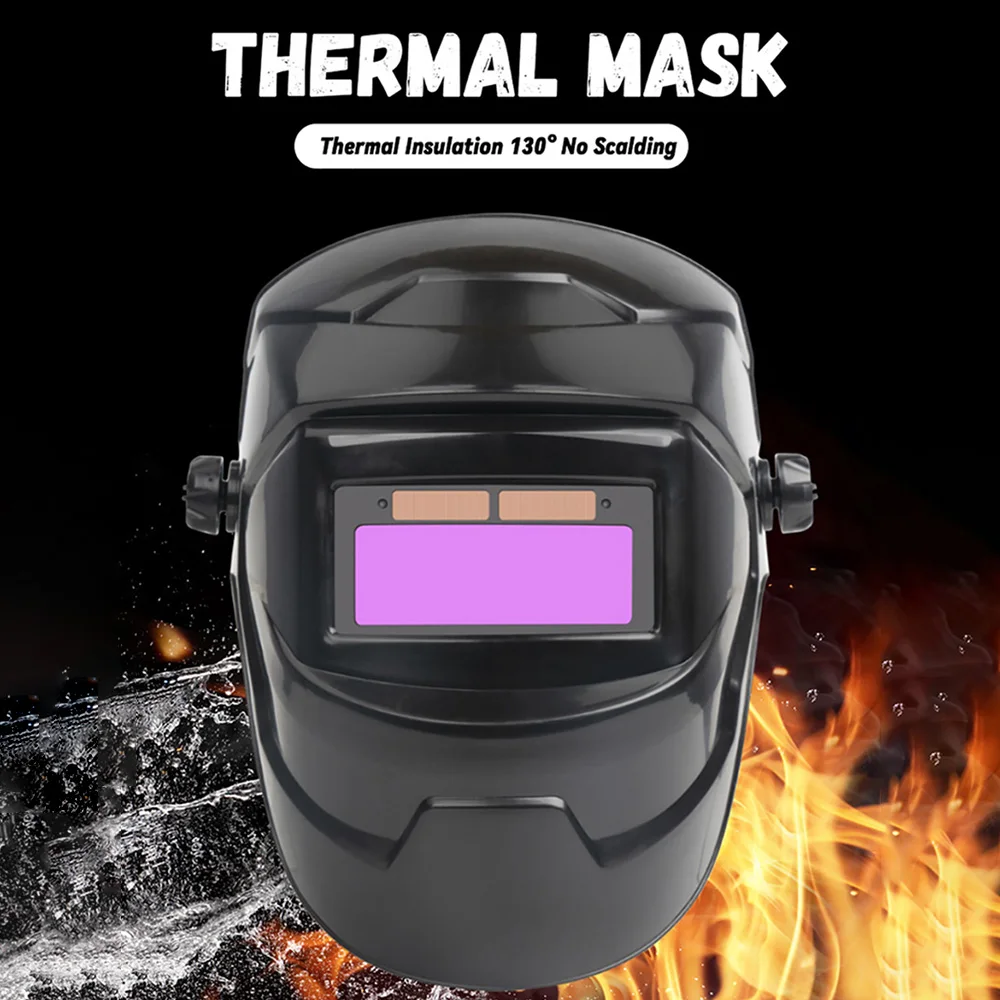 Schweißhelm/Gesichtsmaske Chamäleon Großer Winkel Klassisch, Solar Automatisches Dimmschweißen, Große Lichtbogenschweißen, Schleifen und Schneiden