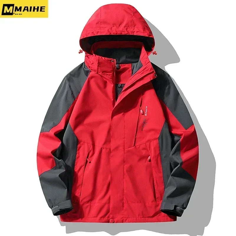 Gorpcore 2024 moda senderismo a prueba de viento impermeable Camping pesca hombres chaquetas correr fino vida al aire libre abrigos rompevientos Unisex