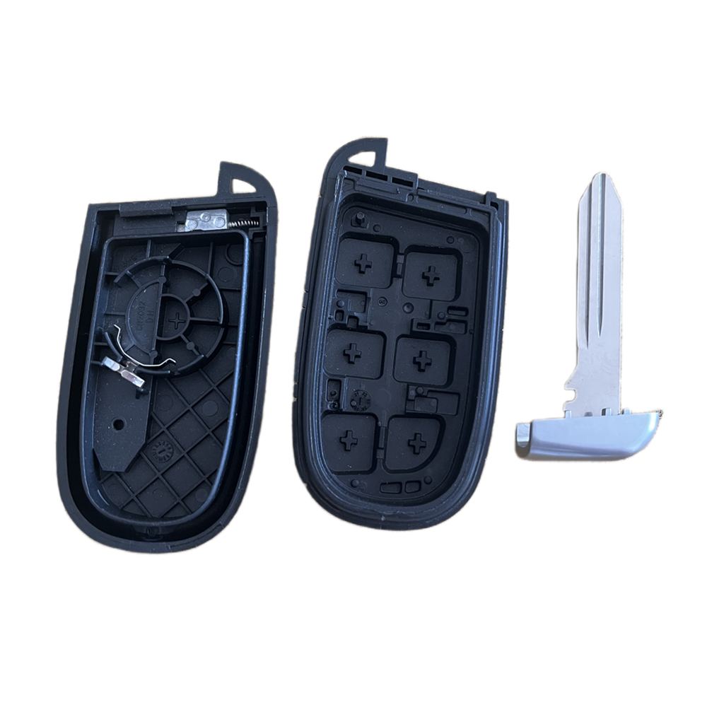 1 個アメリカンマッスルカーキーシェル 5 ボタンダッジダートラム 1500 チャレンジャーチャージャークライスラー 300 ジープ SRT キーレス