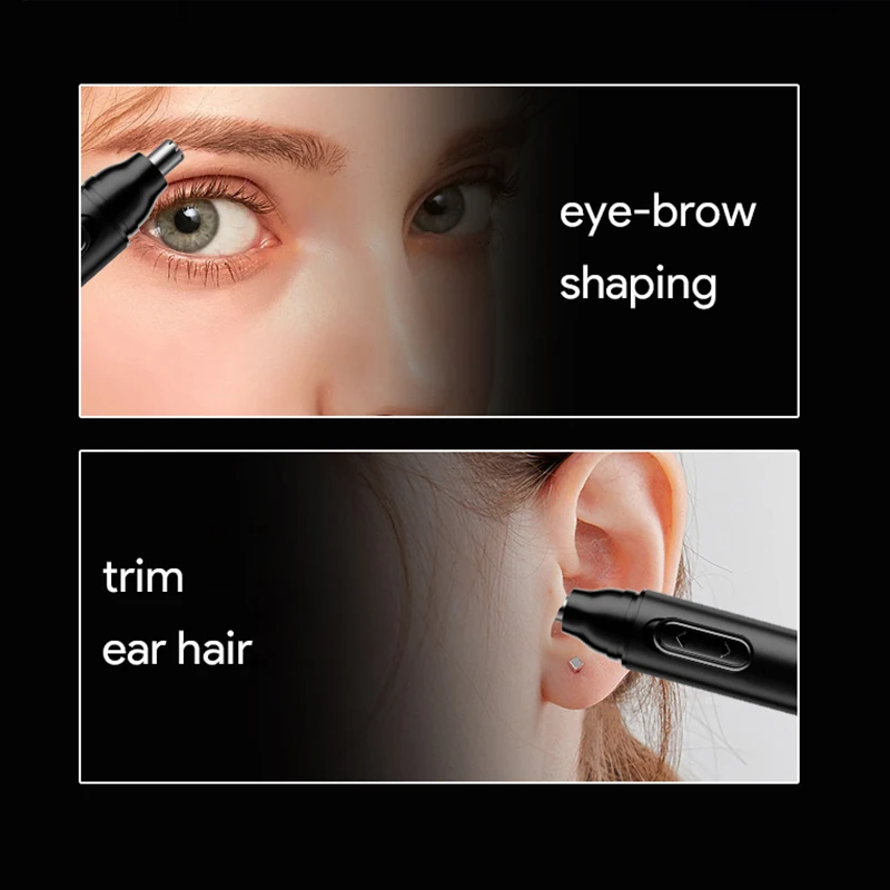 ร้อนไฟฟ้าจมูกผมTrimmerหูผมTrimmer Eye-Brow Shaping Professionalปลอดภัยไม่เจ็บปวดแบบพกพาสําหรับธุรกิจและบ้าน