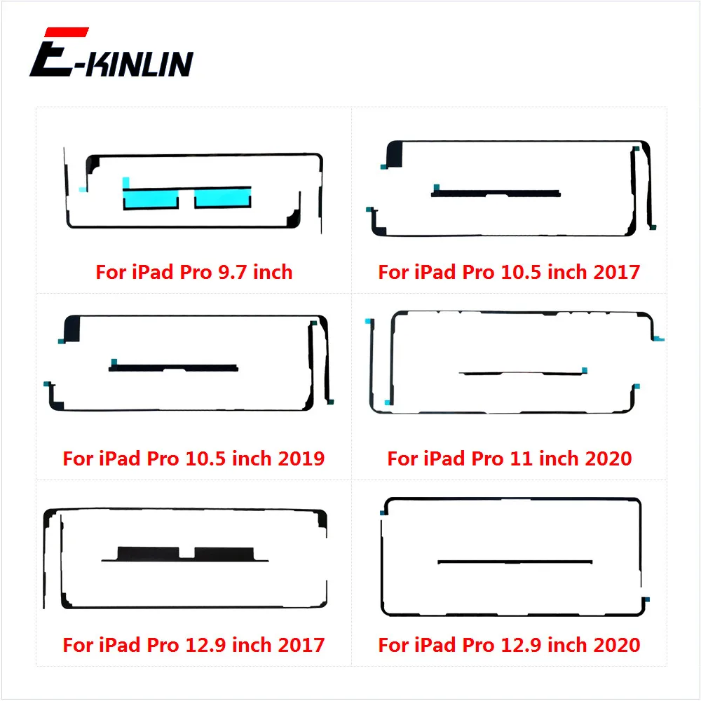 3M adhesivo adhesivo adhesivo para iPad Pro 9,7 10,2 10,5 10,9 11 12,9 pulgadas 2017 2018 2019 2020 2021 pantalla táctil digitalizador cinta