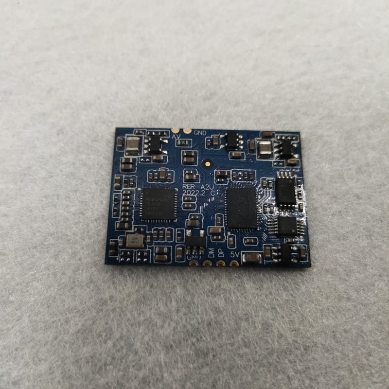 Módulo ahd para usb cvbs s módulo de sinal de vídeo para usb hd conversão de entrada de vídeo analógico câmera usb uvc unidade livre