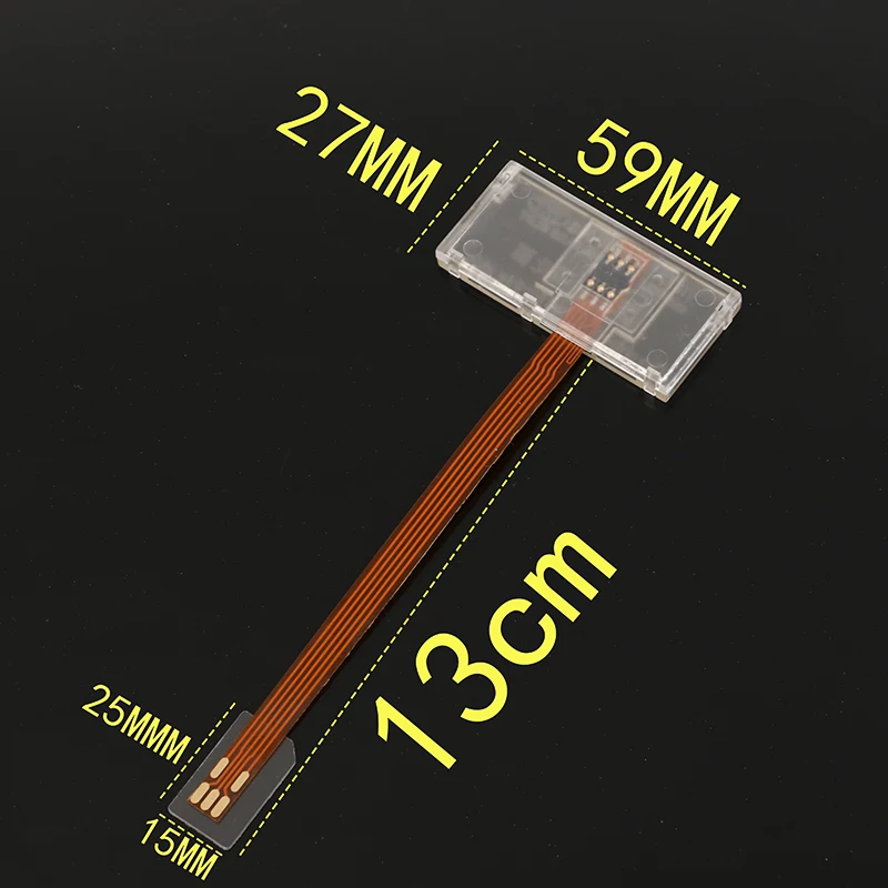 Big Standard Smart Card Converter to Standard SIM 2FF Converter Adapter Conversion Line Extension Cable For Mobile Phones