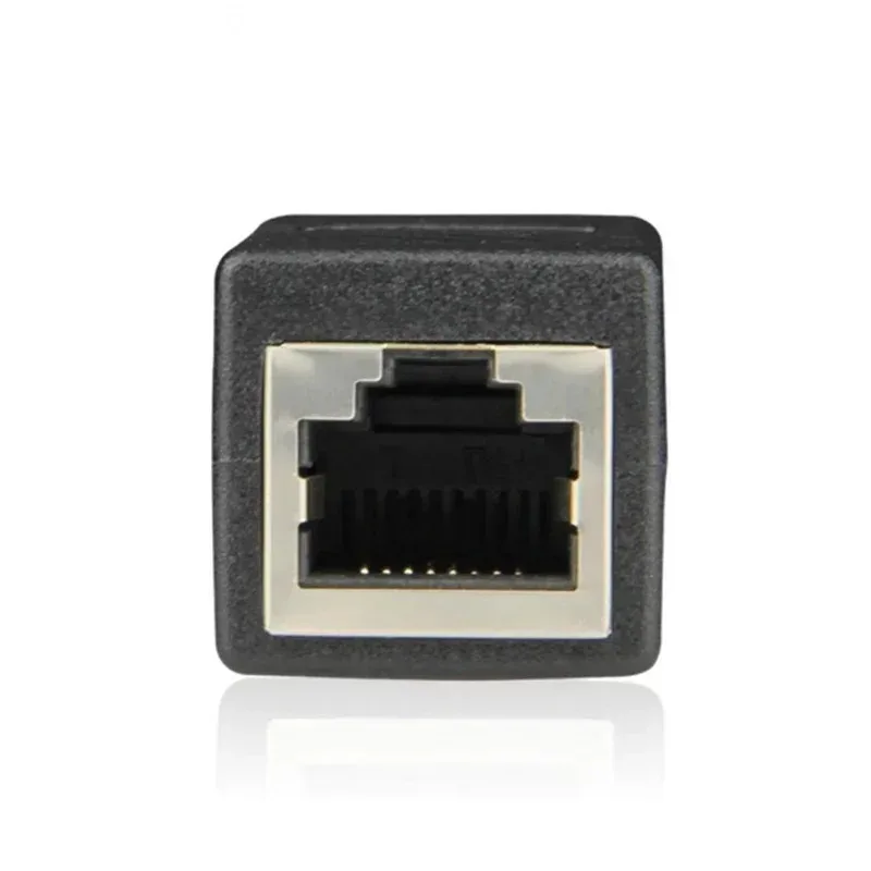 Conector estándar Rj45 Cat7 Cat6 Cat5e adaptador de doble enchufe Cat 6 8p8c extensor de red Rg Rj 45 Rg45 Cable Ethernet
